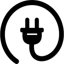 Icon of a plug